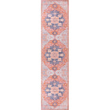 Twitty Ornate Medallion Washable Area Rug