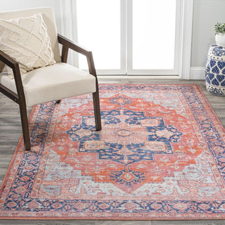 Twitty Ornate Medallion Washable Area Rug