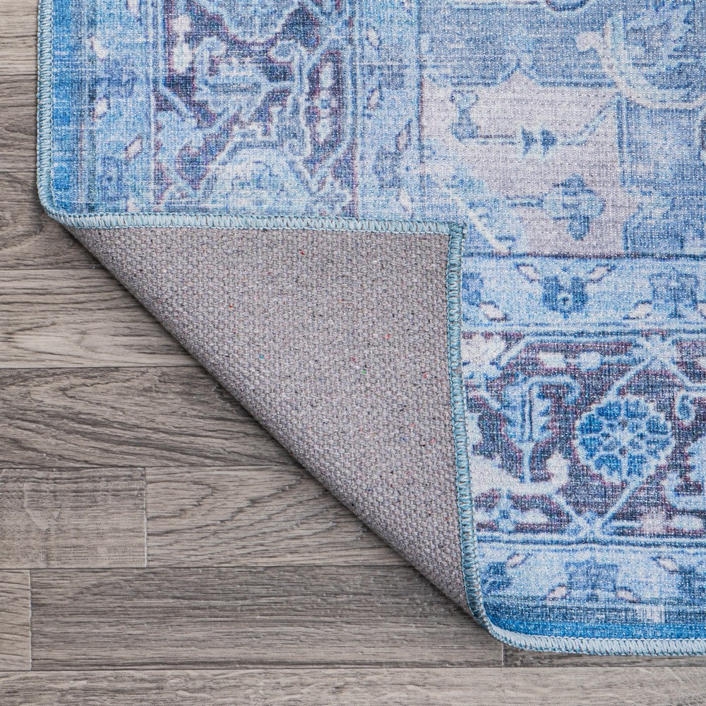 Twitty Ornate Medallion Washable Area Rug