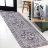Twitty Ornate Medallion Washable Area Rug