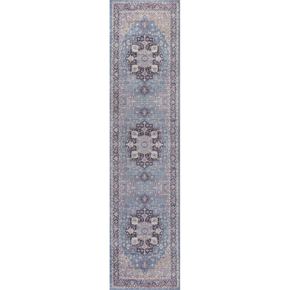 Twitty Ornate Medallion Washable Area Rug