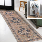 Twitty Ornate Medallion Washable Area Rug