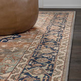 Twitty Ornate Medallion Washable Area Rug