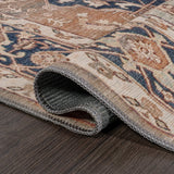 Twitty Ornate Medallion Washable Area Rug