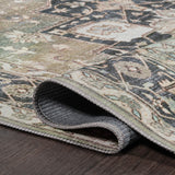 Twitty Ornate Medallion Washable Area Rug