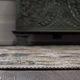 Twitty Ornate Medallion Washable Area Rug