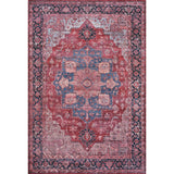 Twitty Ornate Medallion Washable Area Rug