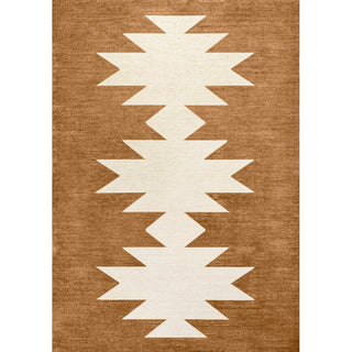 Cayton Minimalist Geometric Machine-washable Area Rug