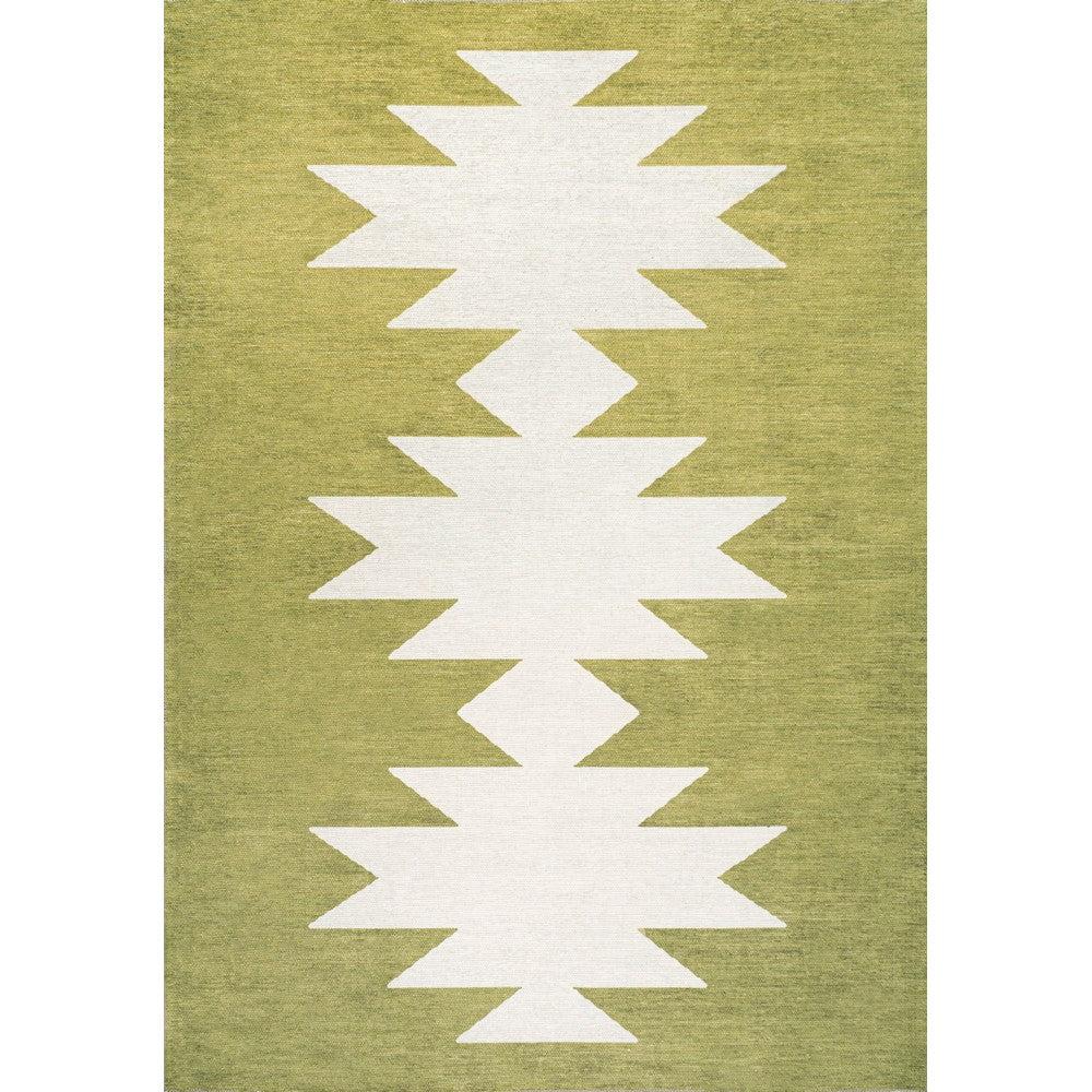 Cayton Minimalist Geometric Machine-washable Area Rug