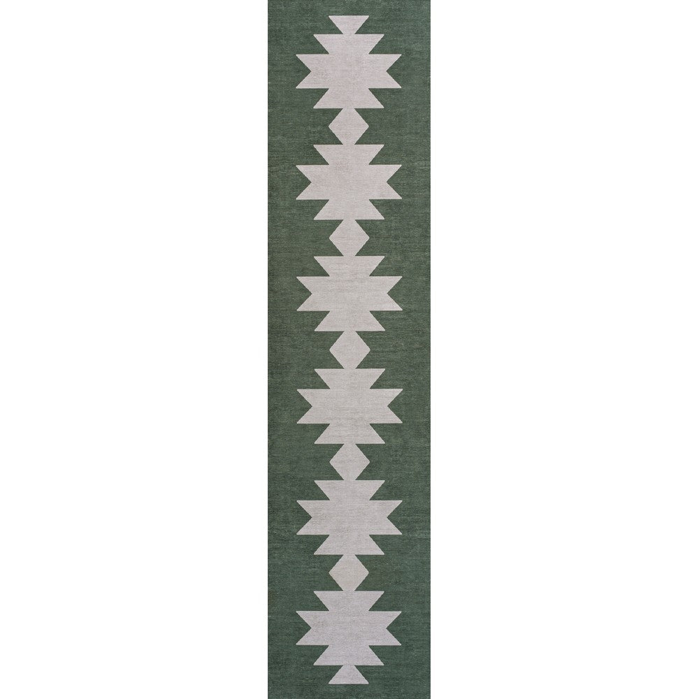 Cayton Minimalist Geometric Machine-washable Area Rug