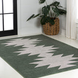Cayton Minimalist Geometric Machine-washable Area Rug