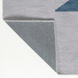 Cayton Minimalist Geometric Machine-washable Area Rug