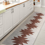 Cayton Minimalist Geometric Machine-washable Area Rug