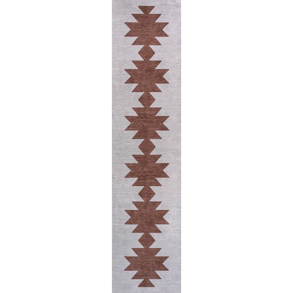 Cayton Minimalist Geometric Machine-washable Area Rug