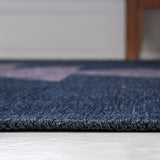Cayton Minimalist Geometric Machine-washable Area Rug