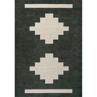 Beatrice Geometric Tribal Medallion Machine-washable Area Rug