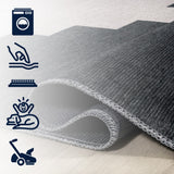 Beatrice Geometric Tribal Medallion Machine-washable Area Rug