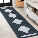 Beatrice Geometric Tribal Medallion Machine-washable Area Rug