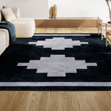 Beatrice Geometric Tribal Medallion Machine-washable Area Rug