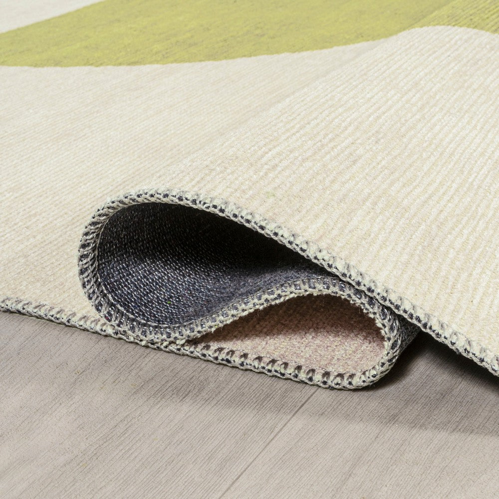 Harley Minimalist Geometric Machine-washable Area Rug