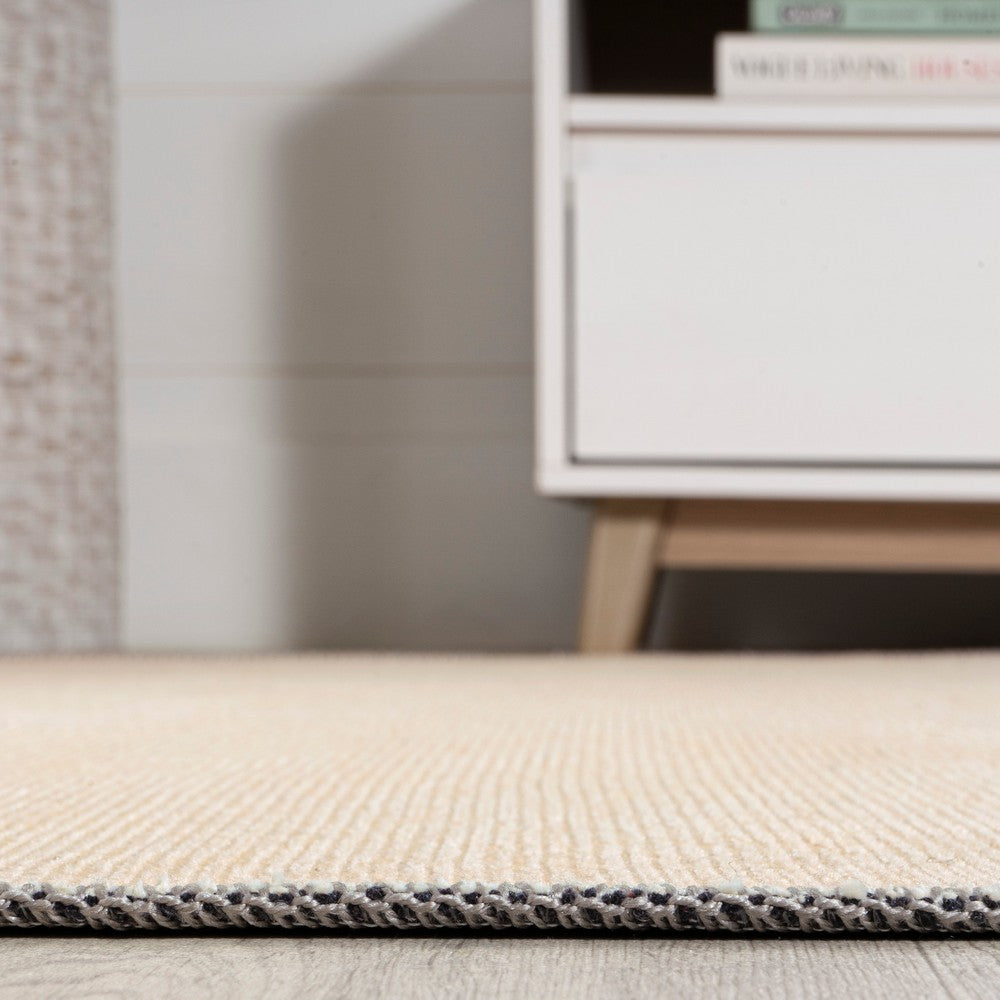 Miles Minimalist Geometric Dot Machine-washable Area Rug