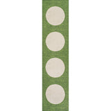 Miles Minimalist Geometric Dot Machine-washable Area Rug
