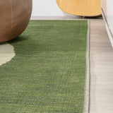 Miles Minimalist Geometric Dot Machine-washable Area Rug