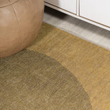Marsh Minimalist Graphic Circle Machine-washable Area Rug