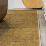 Marsh Minimalist Graphic Circle Machine-washable Area Rug
