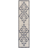 Townsend Minimalist Medallion Machine-washable Area Rug
