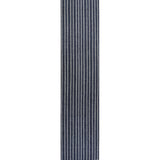 Belle Distressed Ticking Stripe Machine-washable Area Rug