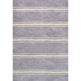 Sand Ticking Stripe Machine-washable Area Rug