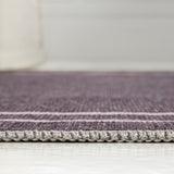 Khmer-Classic 2-stripe Border Washable Area Rug