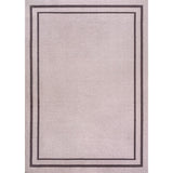 Khmer-Classic 2-stripe Border Washable Area Rug