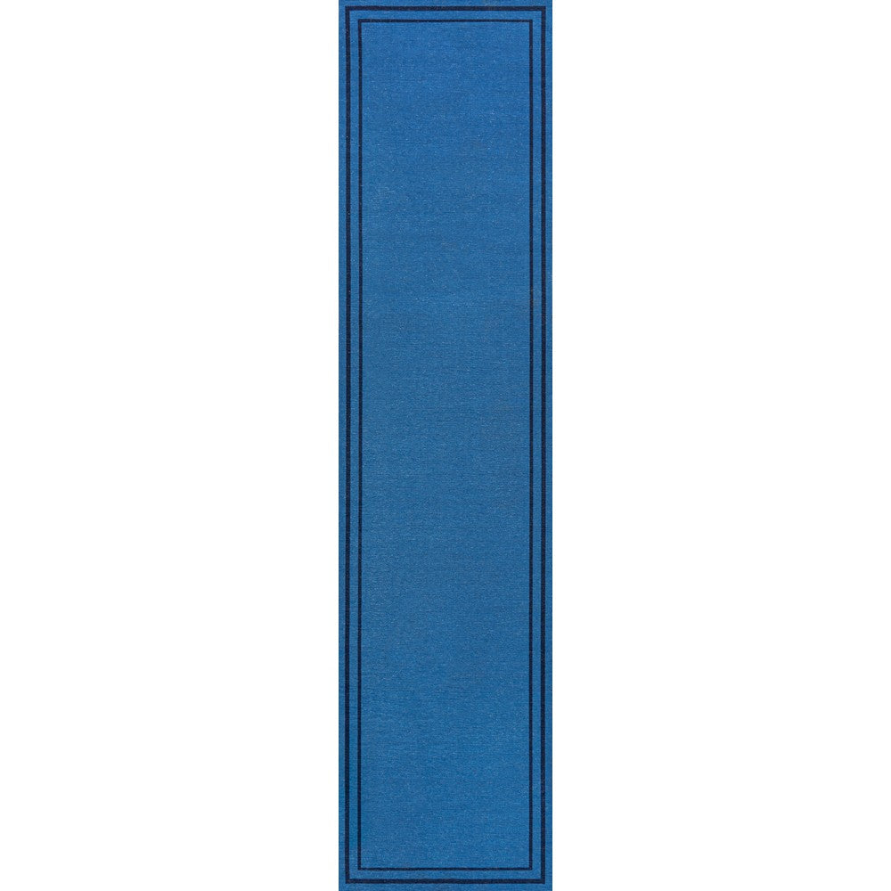 Khmer-Classic 2-stripe Border Washable Area Rug