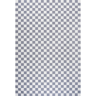 Royale Modern Cottage Checkerboard Washable Area Rug