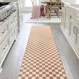 Royale Modern Cottage Checkerboard Washable Area Rug