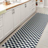 Royale Modern Cottage Checkerboard Washable Area Rug