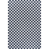 Royale Modern Cottage Checkerboard Washable Area Rug