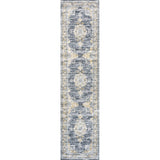 Boho Bohemian Distressed Chenille Machine-washable Area Rug