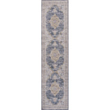 Vernal Chenille Cottage Medallion Machine-washable Area Rug