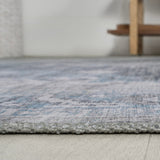 Vernal Chenille Cottage Medallion Machine-washable Area Rug