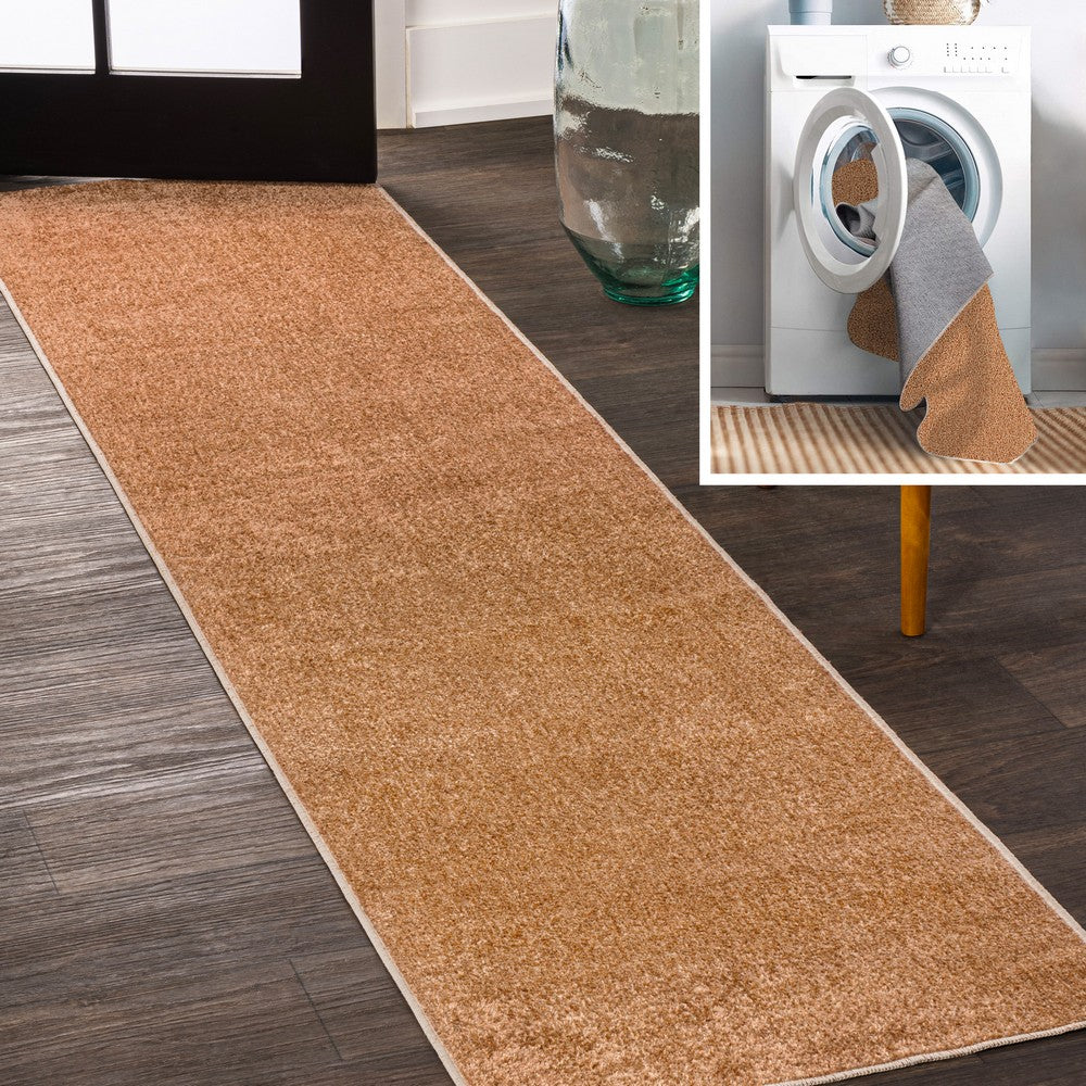 Alexander Classic Solid Low-Pile Machine-Washable Area Rug