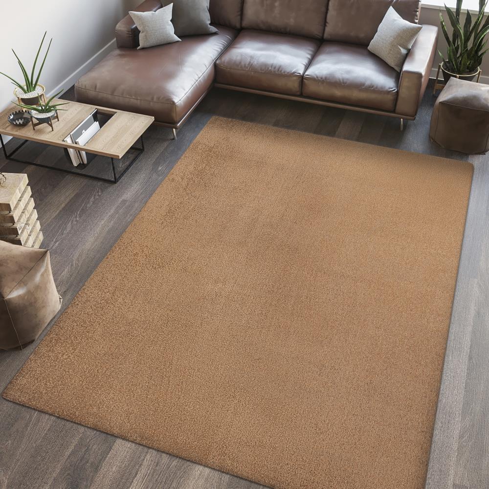 Alexander Classic Solid Low-Pile Machine-Washable Area Rug