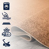 Alexander Classic Solid Low-Pile Machine-Washable Area Rug
