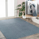 Alexander Classic Solid Low-Pile Machine-Washable Area Rug