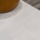 Alexander Classic Solid Low-Pile Machine-Washable Area Rug
