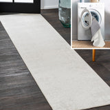 Alexander Classic Solid Low-Pile Machine-Washable Area Rug
