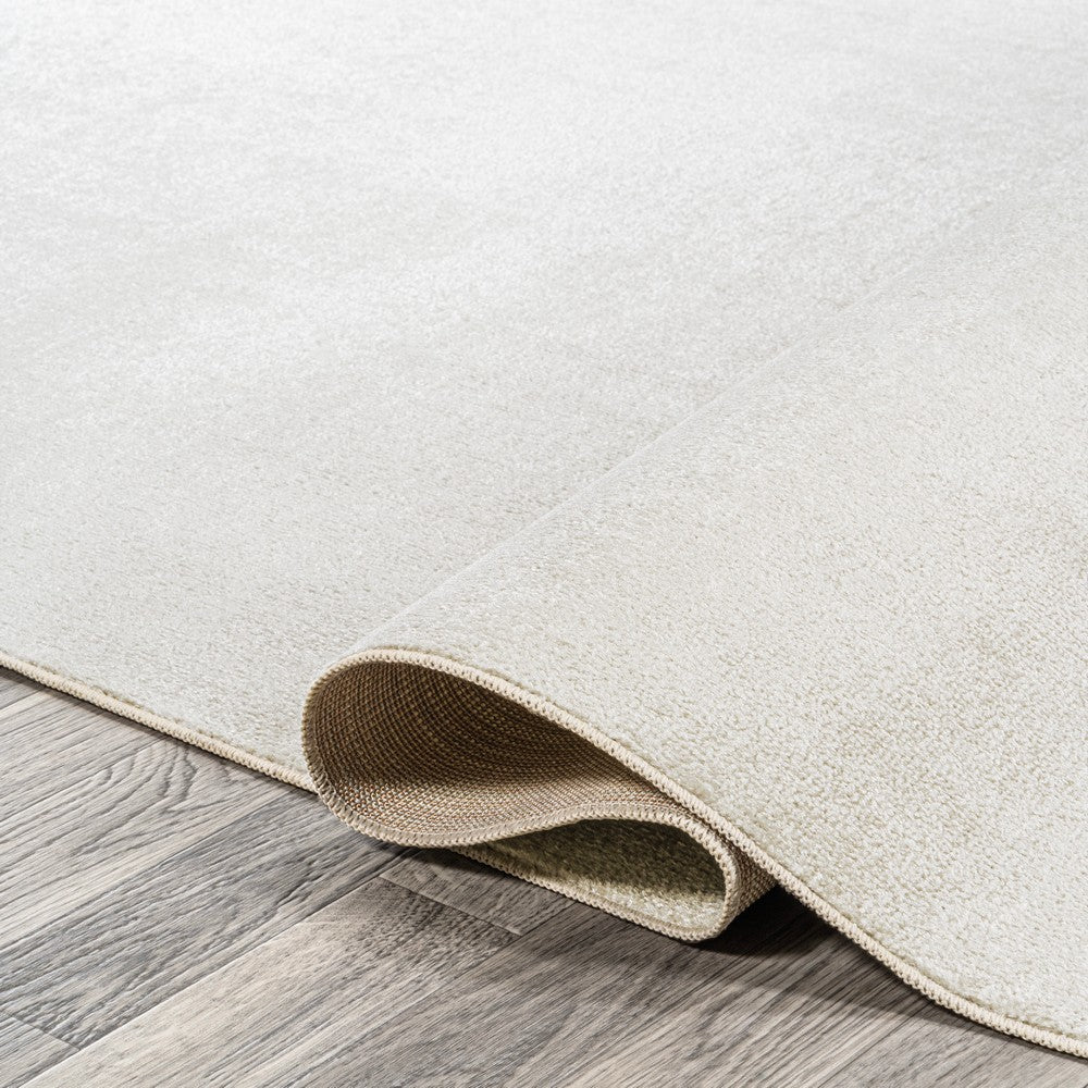Alexander Classic Solid Low-Pile Machine-Washable Area Rug