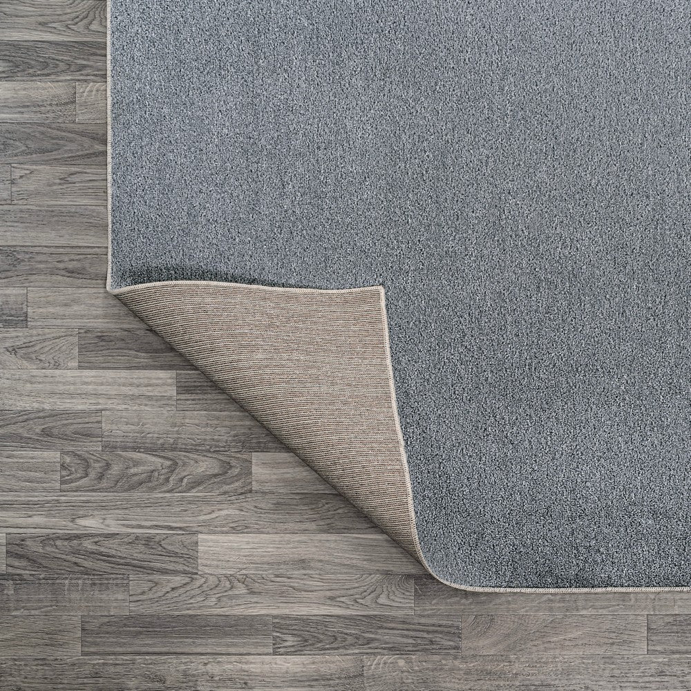 Alexander Classic Solid Low-Pile Machine-Washable Area Rug